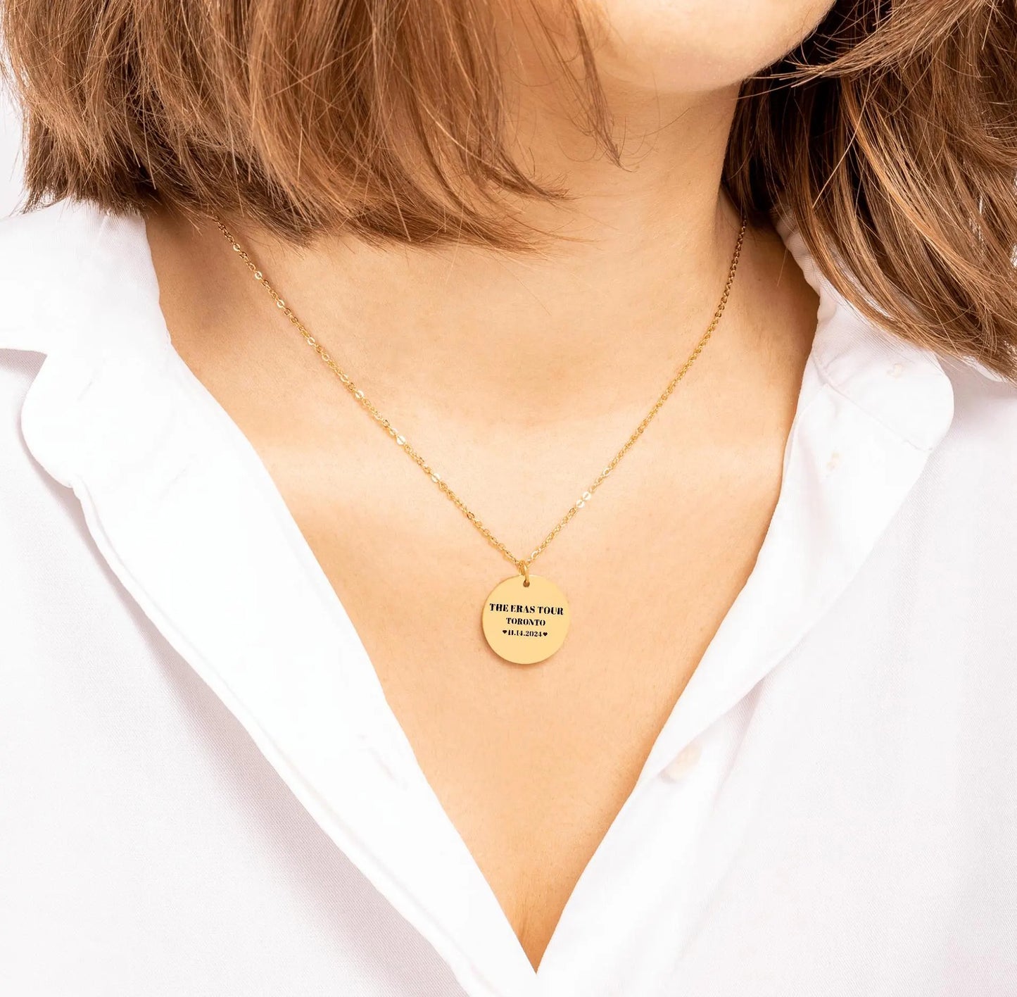 Eras Tour Necklace, Gift for Her, Birthday, Friend, Daughter, Girlfriend, Merch TS, Tortured Poets Department, Christmas, Eras Tour Jewelry