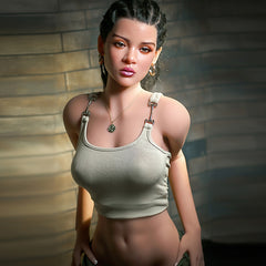 166cm Full Size Sex Doll Love Dolls for Adults 18 Idol Doll Real doll Silicone Head TPE Doll Black Woman Figure