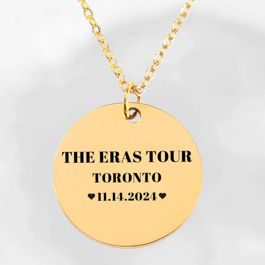 Eras Tour Necklace, Gift for Her, Birthday, Friend, Daughter, Girlfriend, Merch TS, Tortured Poets Department, Christmas, Eras Tour Jewelry