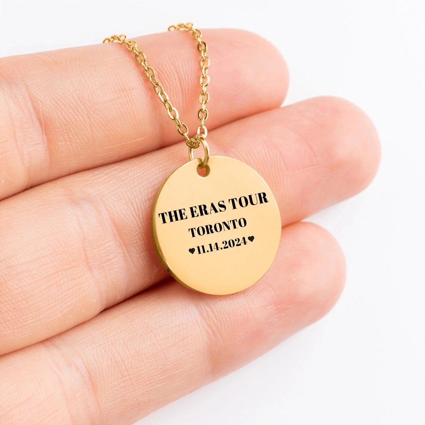 Eras Tour Necklace, Gift for Her, Birthday, Friend, Daughter, Girlfriend, Merch TS, Tortured Poets Department, Christmas, Eras Tour Jewelry